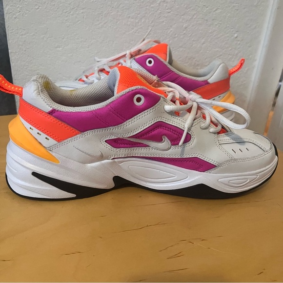 Nike M2k Tekno Laser Fuchsia Women’s Sneaker Size 10 - Picture 5 of 12